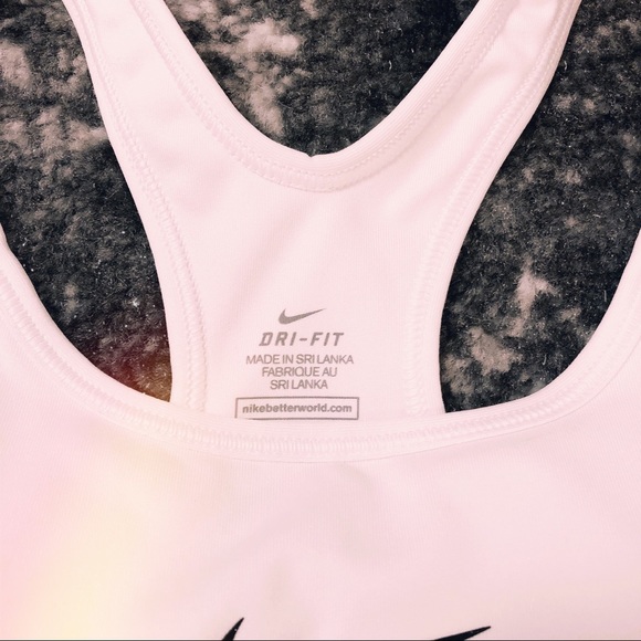 Nike Sports Bra cute White - Picture 2 of 5